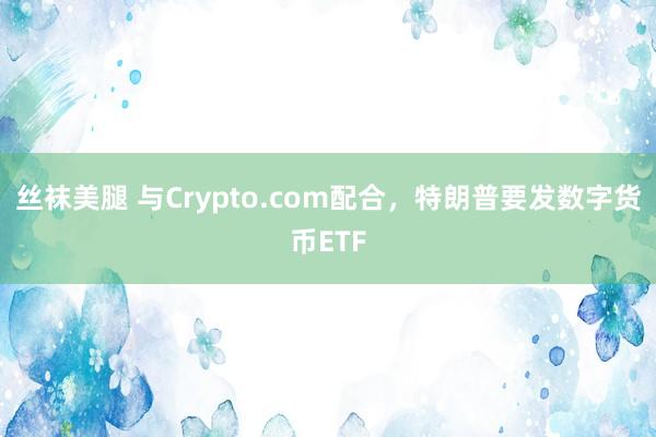 丝袜美腿 与Crypto.com配合，特朗普要发数字货币ETF